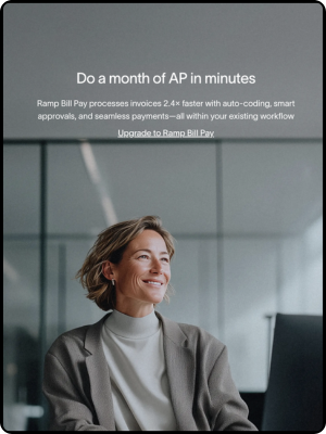Ramp Ad Screenshot