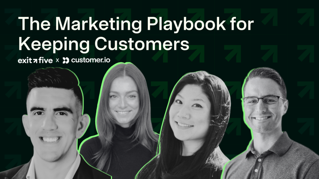 Group of people promoting marketing playbook