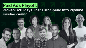 Promotional image for B2B advertising event