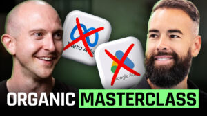 Alex Howe from Funnel Leasing on Exit Five podcast with Daver Gerhardt talking about organic marketing