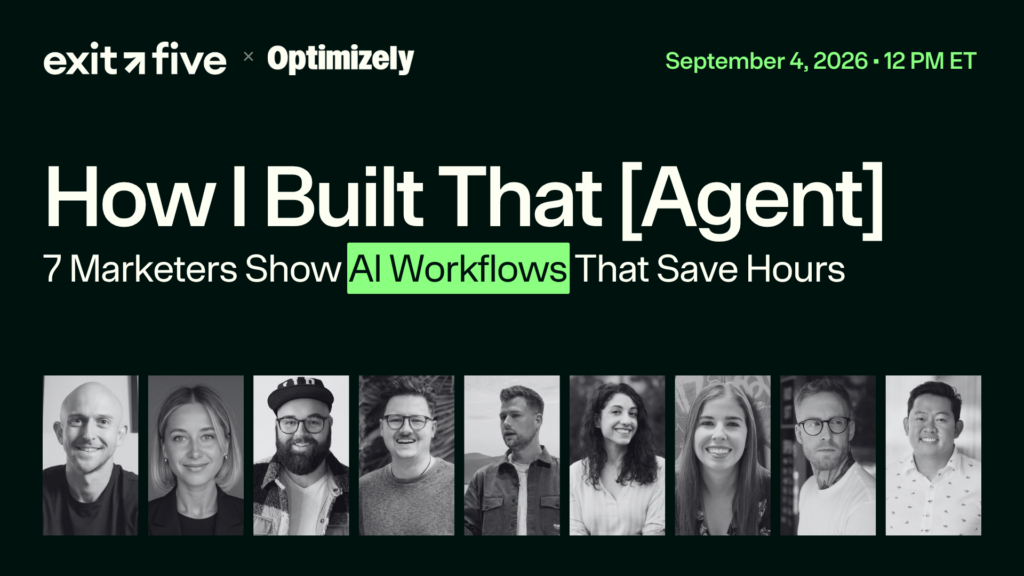 How I Built That Agent: 6 B2B Marketers Show AI Workflows That Save Hours in B2B Marketing