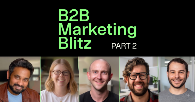 the best marketing tactics run by real marketers in b2b marketing