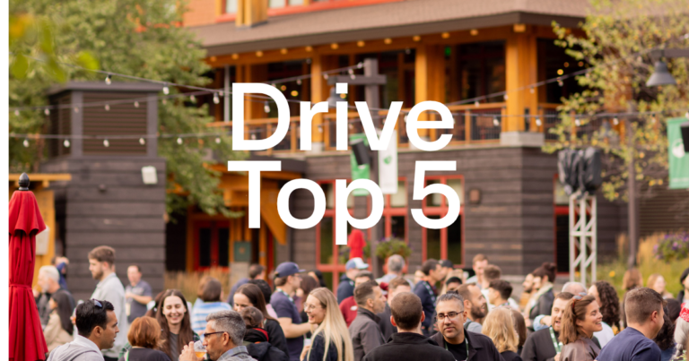 B2B Marketing event Drive by Exit Five