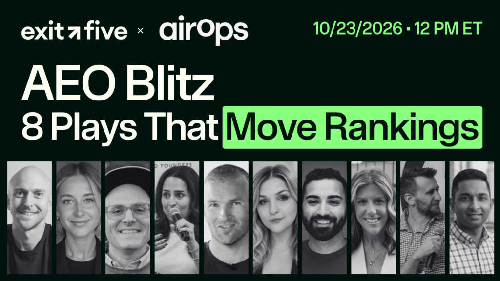 AEO Blitz: 8 Plays That Move Rankings