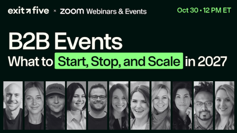B2B Events: What to Start, Stop, and Scale in 2027