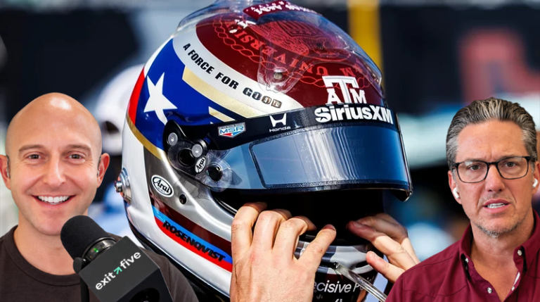 Felix Rosenqvist's Texas A&M helmet