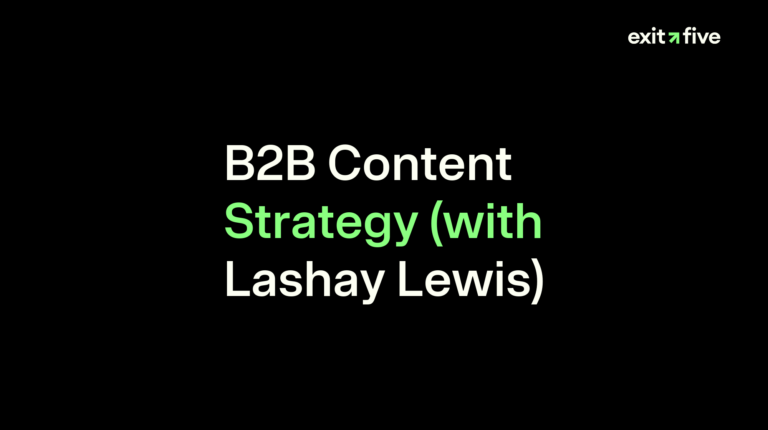 B2B Content Strategy (with Lashay Lewis)