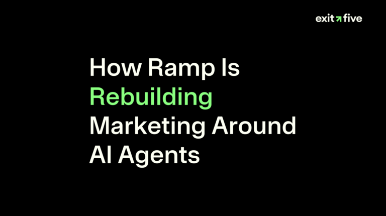 How Ramp Is Rebuilding Marketing Around AI Agents