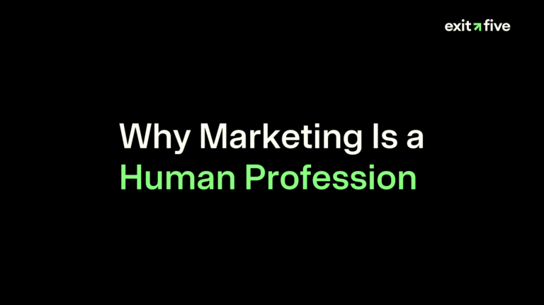 Why Marketing Is a Human Profession